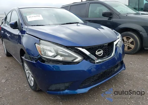 2018 Nissan Sentra S из США, поврежденный, VIN 3N1AB7AP5JY231053